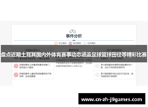 盘点近期土耳其国内外体育赛事动态涵盖足球篮球田径等精彩比赛 盘点近期土耳其国内外体育赛事动态涵盖足球篮球田径等精彩比赛
